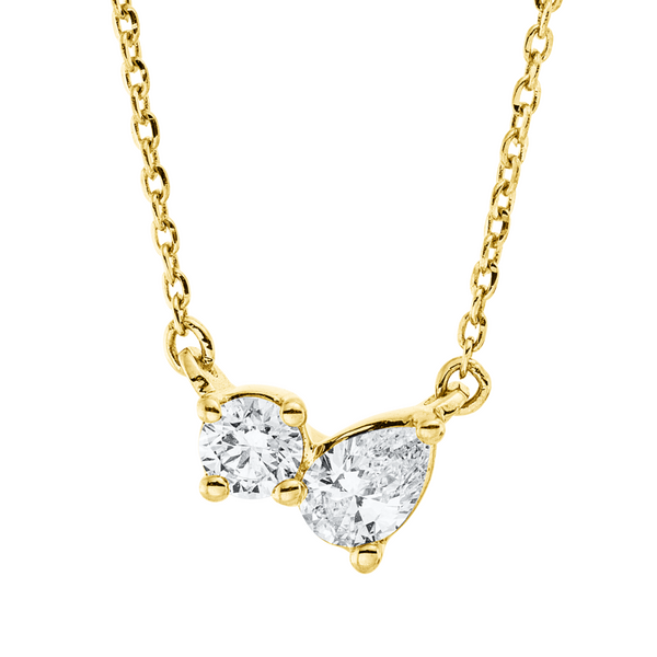 Brogle Classic necklace with diamond pendant