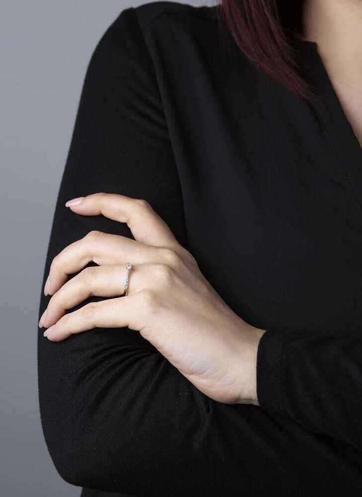 Brogle Solitairering Lena
