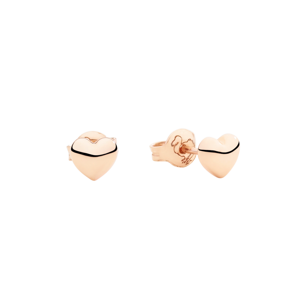 Dodo heart stud earrings