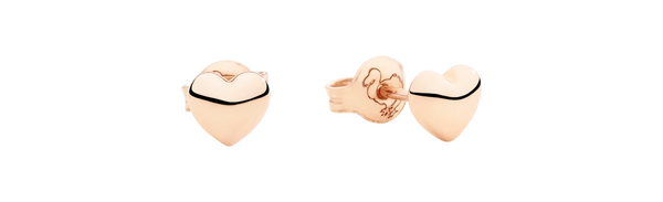 Dodo heart stud earrings Dodo heart stud earrings