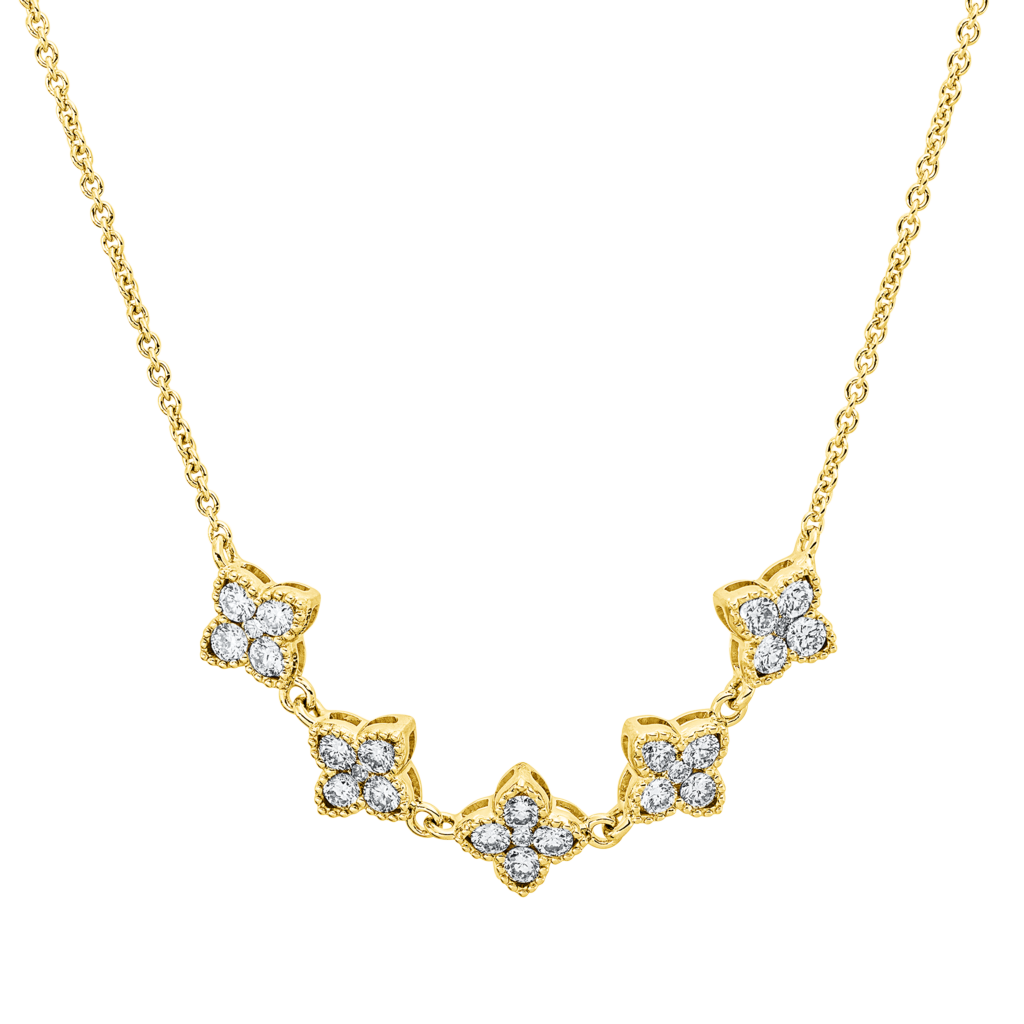 Brogle Classic necklace with diamond pendant Brogle Classic necklace with diamond pendant