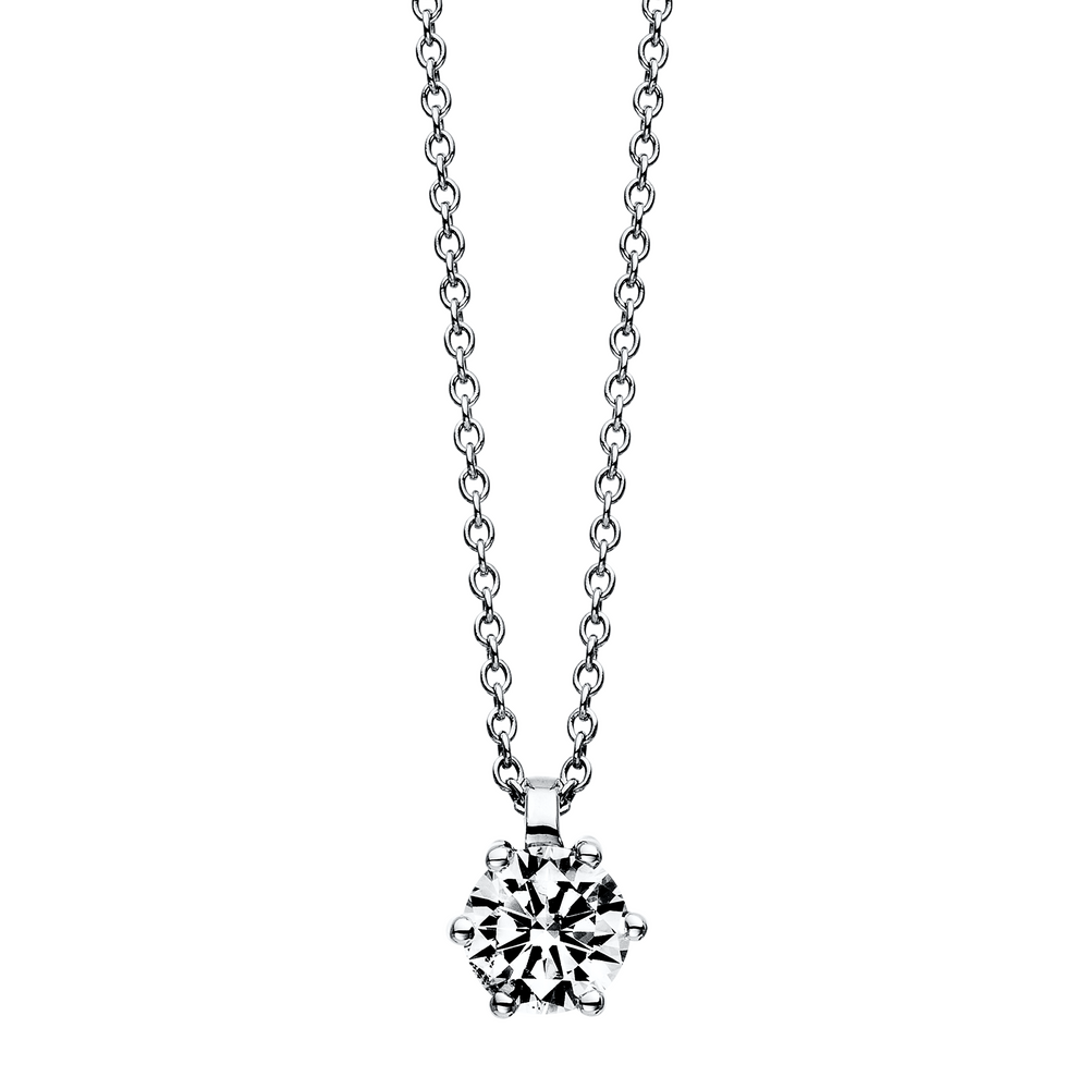 Brogle solitaire necklace Marie up to 0.5 carat Brogle solitaire necklace Marie up to 0.5 carat