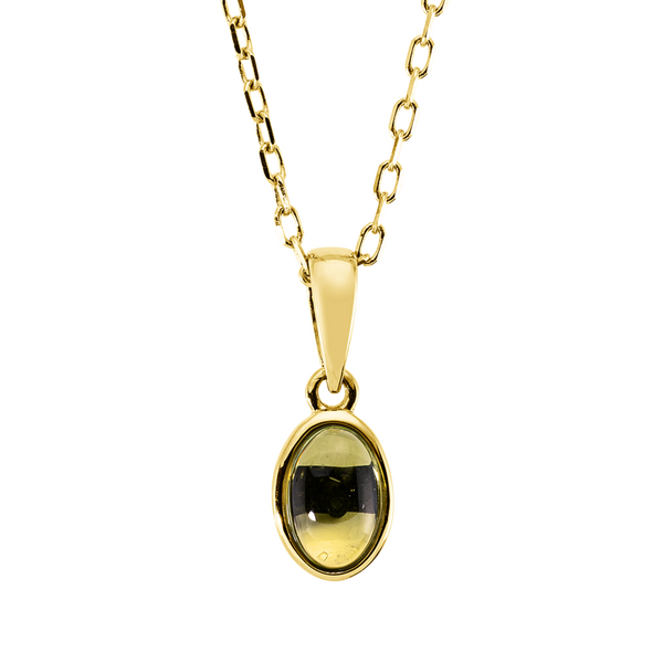 Brogle Classic Kette mit Peridotanhänger