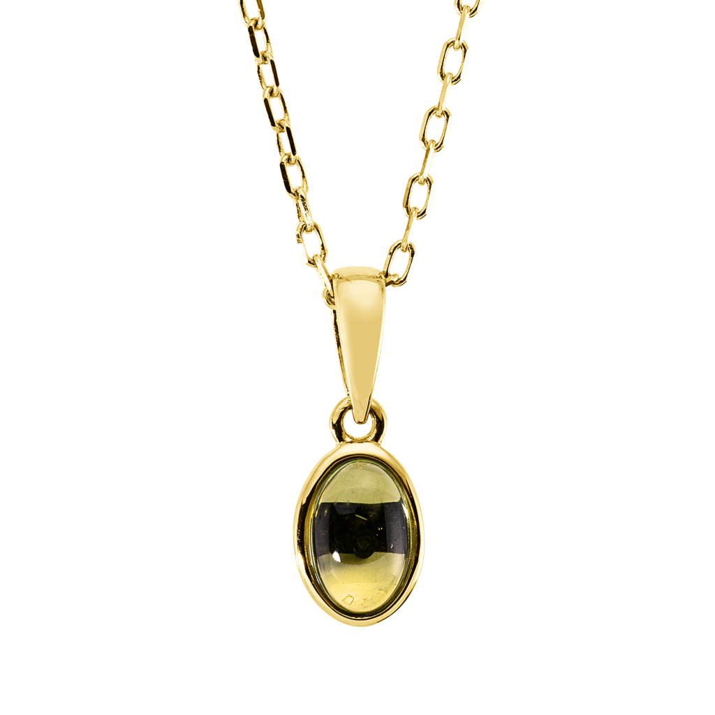 Brogle Classic Kette mit Peridotanhänger Brogle Classic Kette mit Peridotanhänger