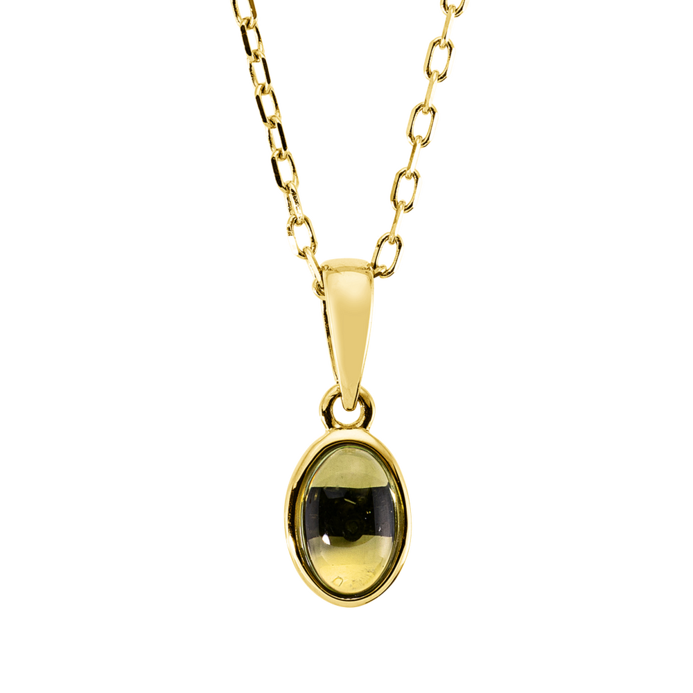 Brogle Classic Kette mit Peridotanhänger Brogle Classic Kette mit Peridotanhänger