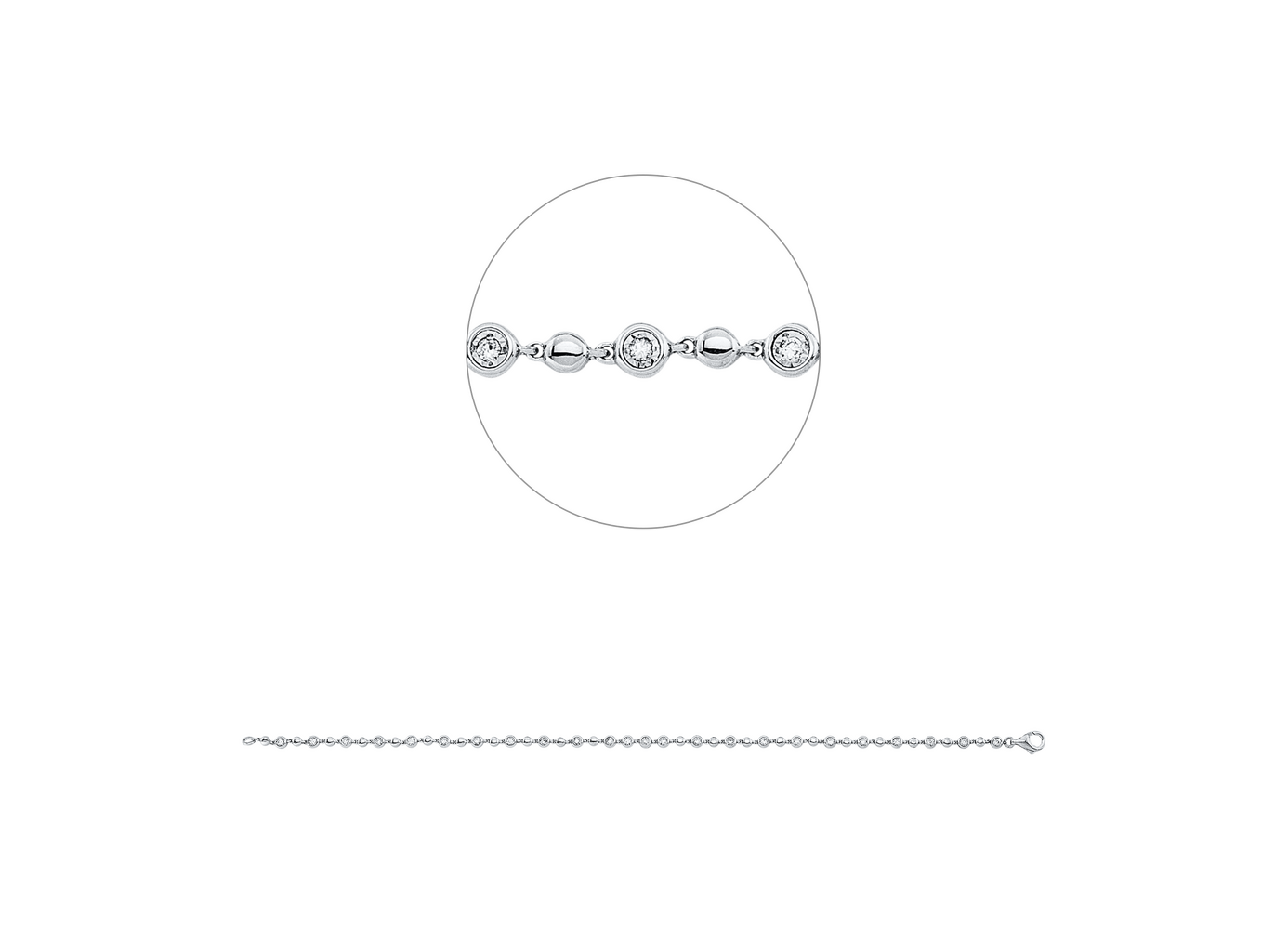 Brogle Classic diamond bracelet