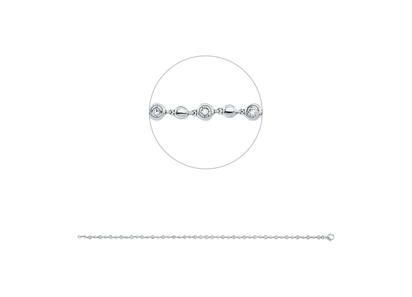 Brogle Classic diamond bracelet