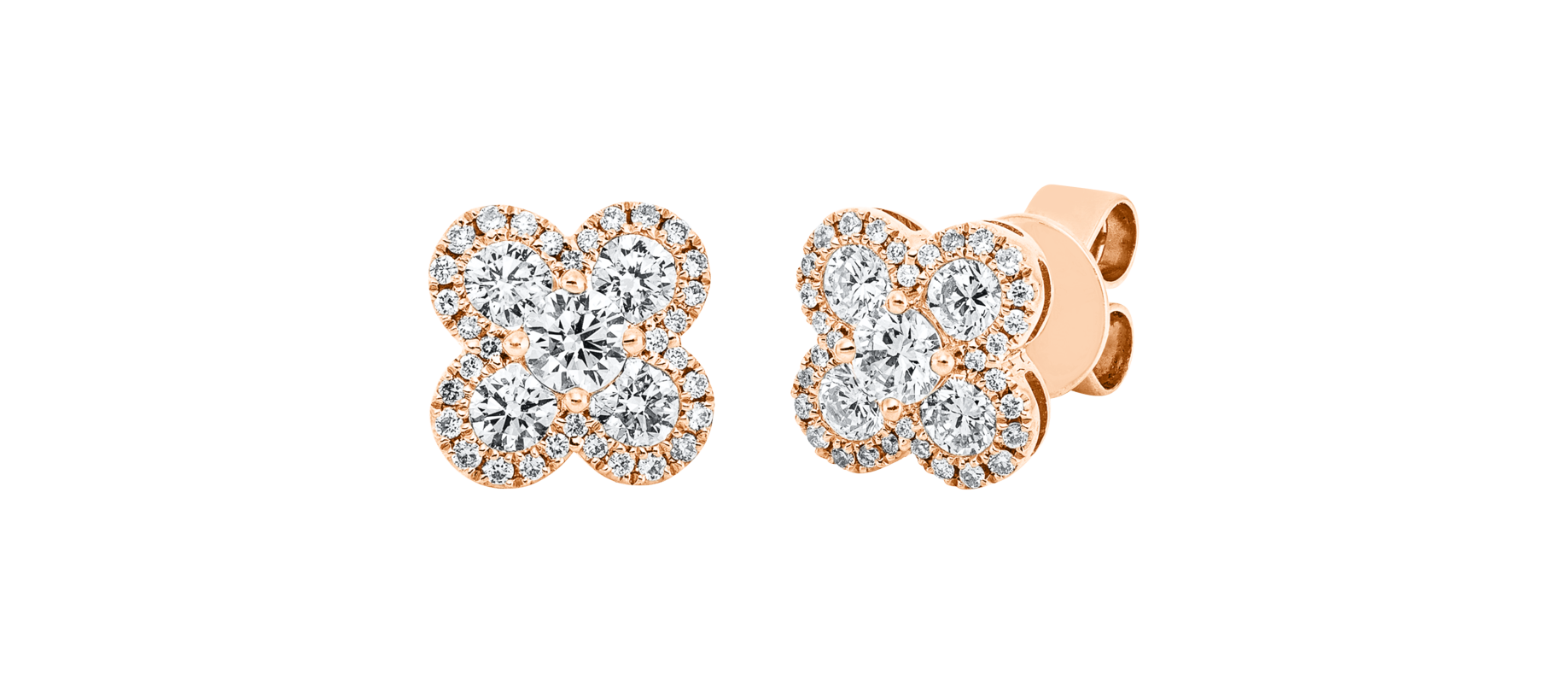 Brogle Classic diamond stud earrings Brogle Classic diamond stud earrings