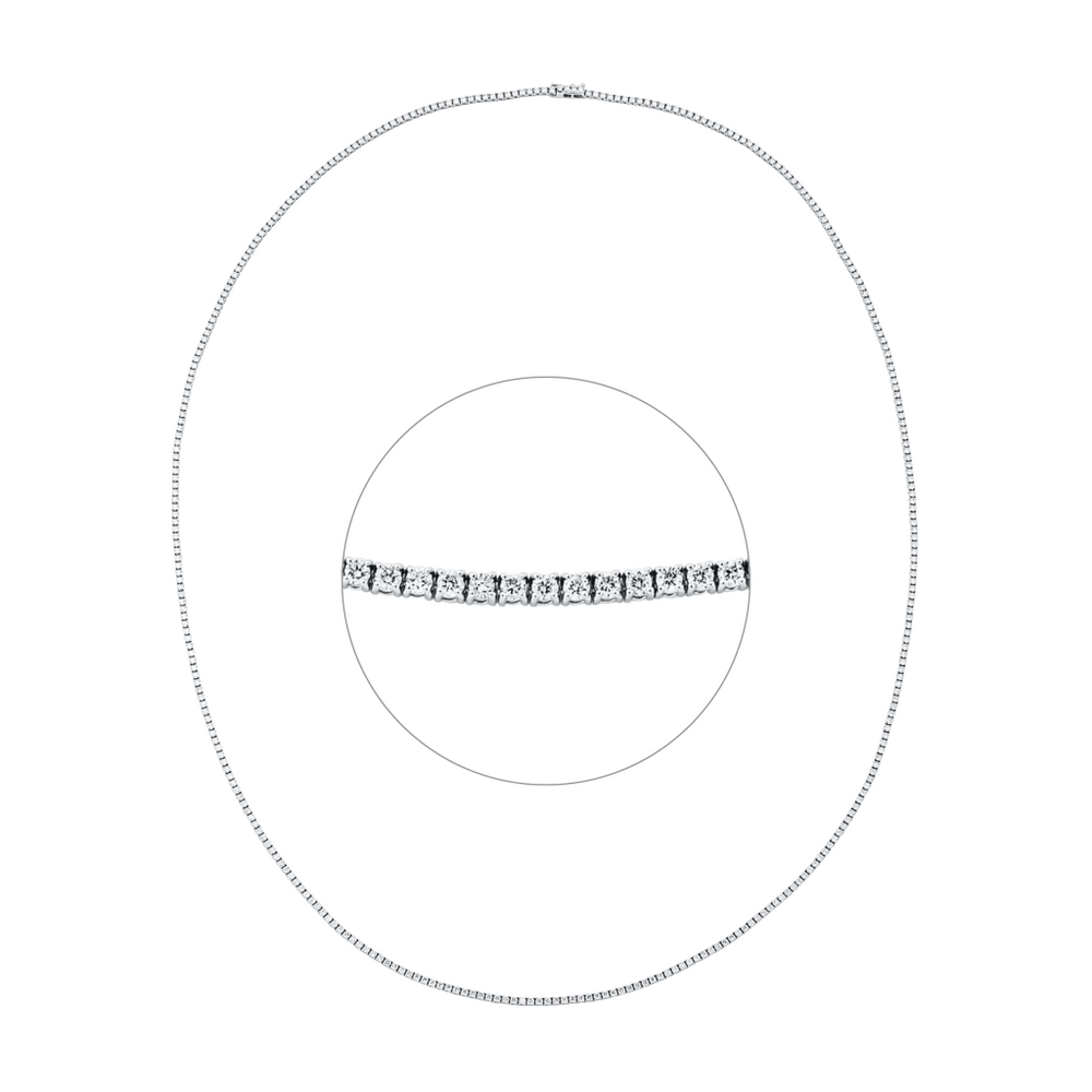 Brogle Selection tennis necklace