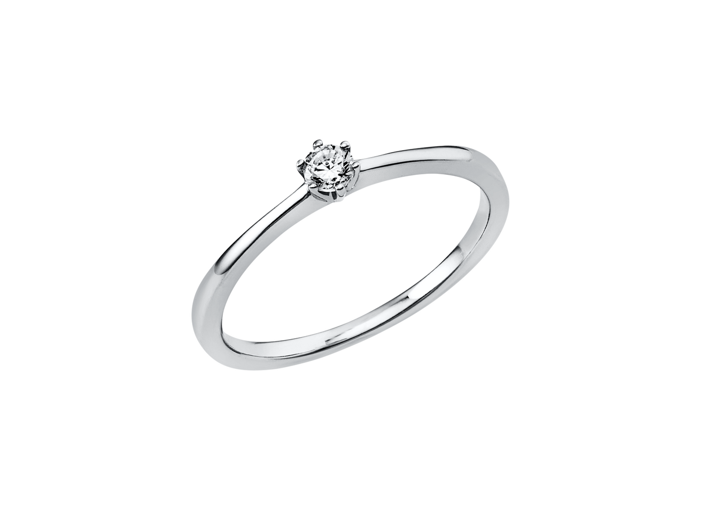 Brogle Selection solitaire ring Luisa up to 0.25 carat Brogle Selection solitaire ring Luisa up to 0.25 carat