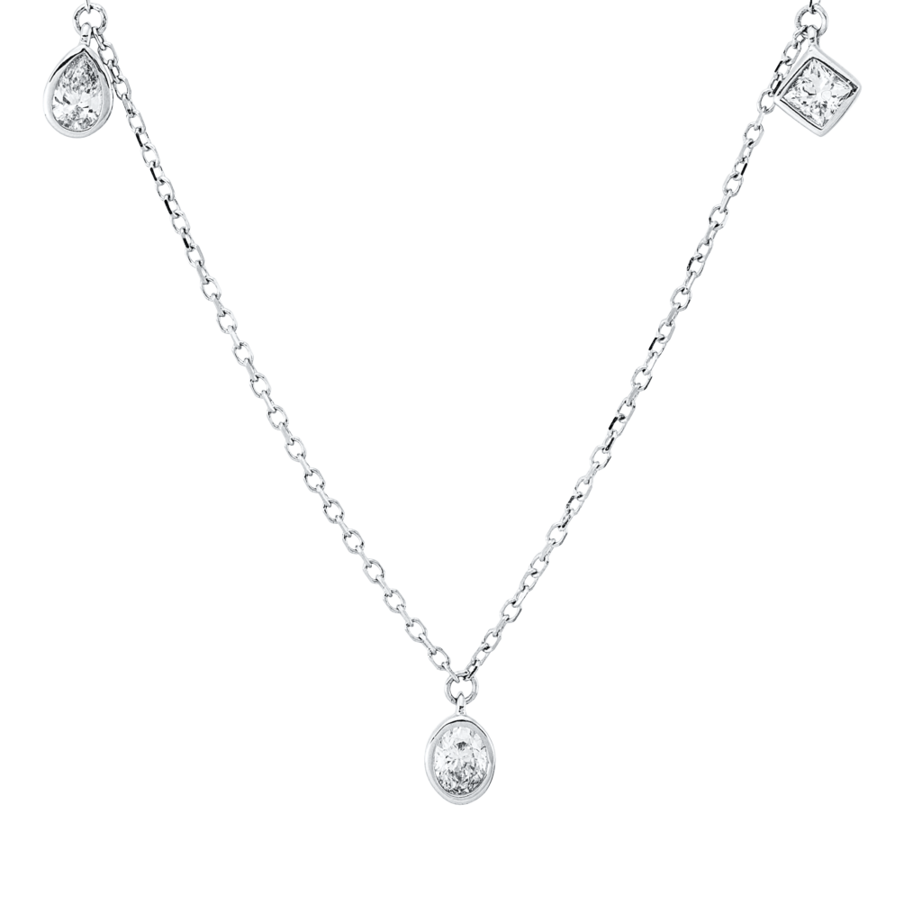 Brogle Classic necklace with diamond pendant Brogle Classic necklace with diamond pendant