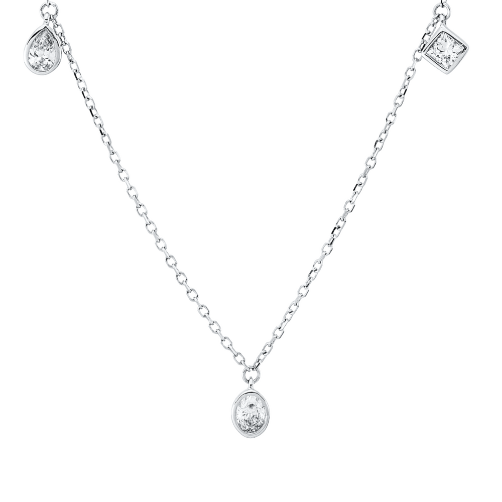 Brogle Classic necklace with diamond pendant Brogle Classic necklace with diamond pendant