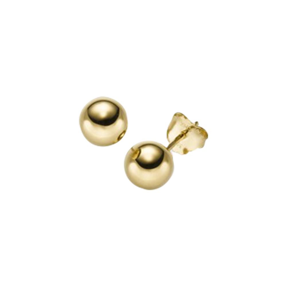 Brogle Selection Essentials gold stud earrings