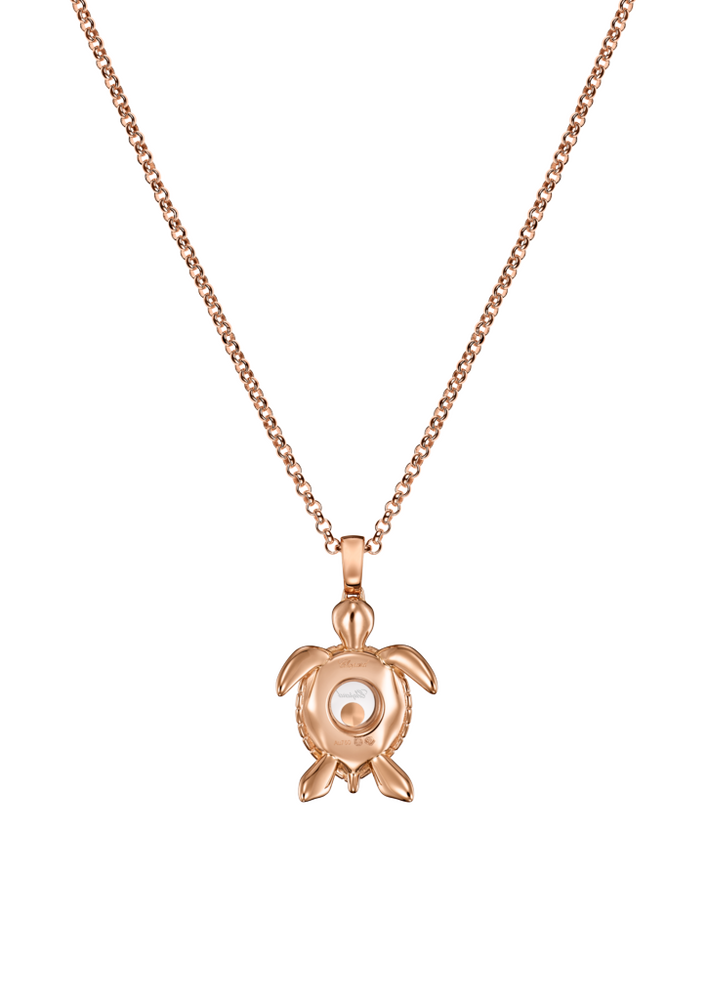 Chopard Happy Diamonds tortoise necklace