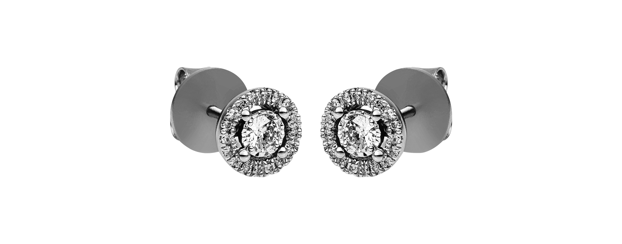 Brogle Selection Illusion Stud Earrings Brogle Selection Illusion Stud Earrings