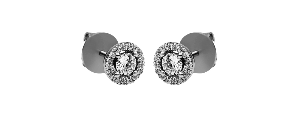 Brogle Selection Illusion Stud Earrings Brogle Selection Illusion Stud Earrings