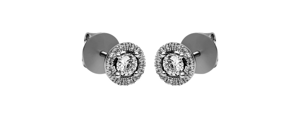 Brogle Selection Illusion Stud Earrings Brogle Selection Illusion Stud Earrings