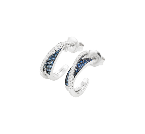 Ponte Vecchio Gioielli Promesse hoop earrings