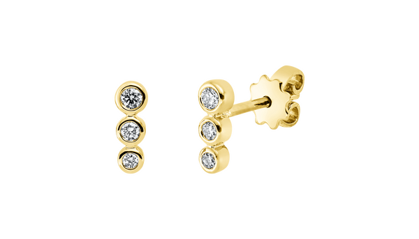 Brogle Classic diamond stud earrings Brogle Classic diamond stud earrings