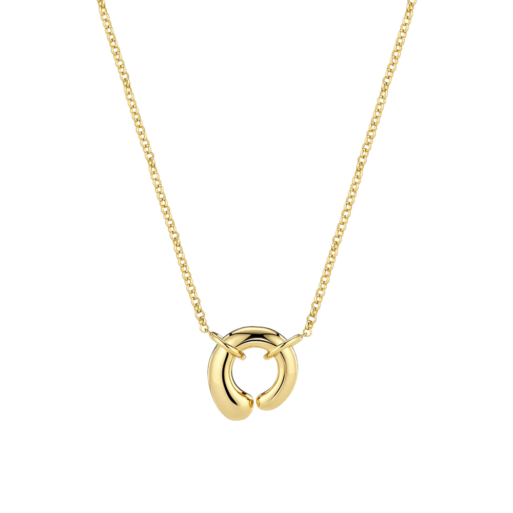 18 Karat vergoldetes Silber