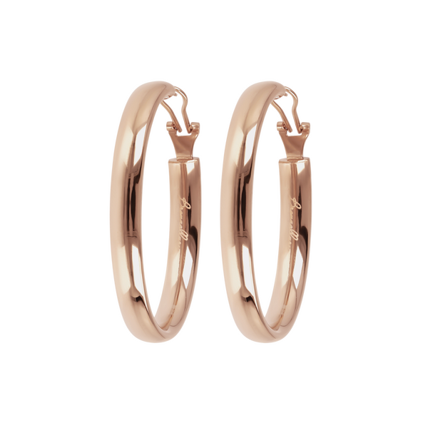 Bronzallure Purezza hoop earrings