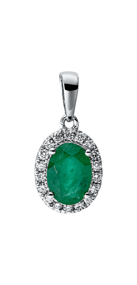 Brogle Classic emerald pendant Brogle Classic emerald pendant