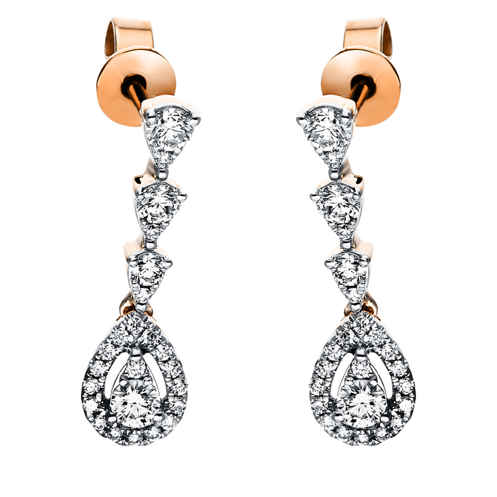 Brogle Selection Casual diamond earrings