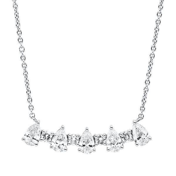 Brogle Selection Kette mit Diamantanhänger