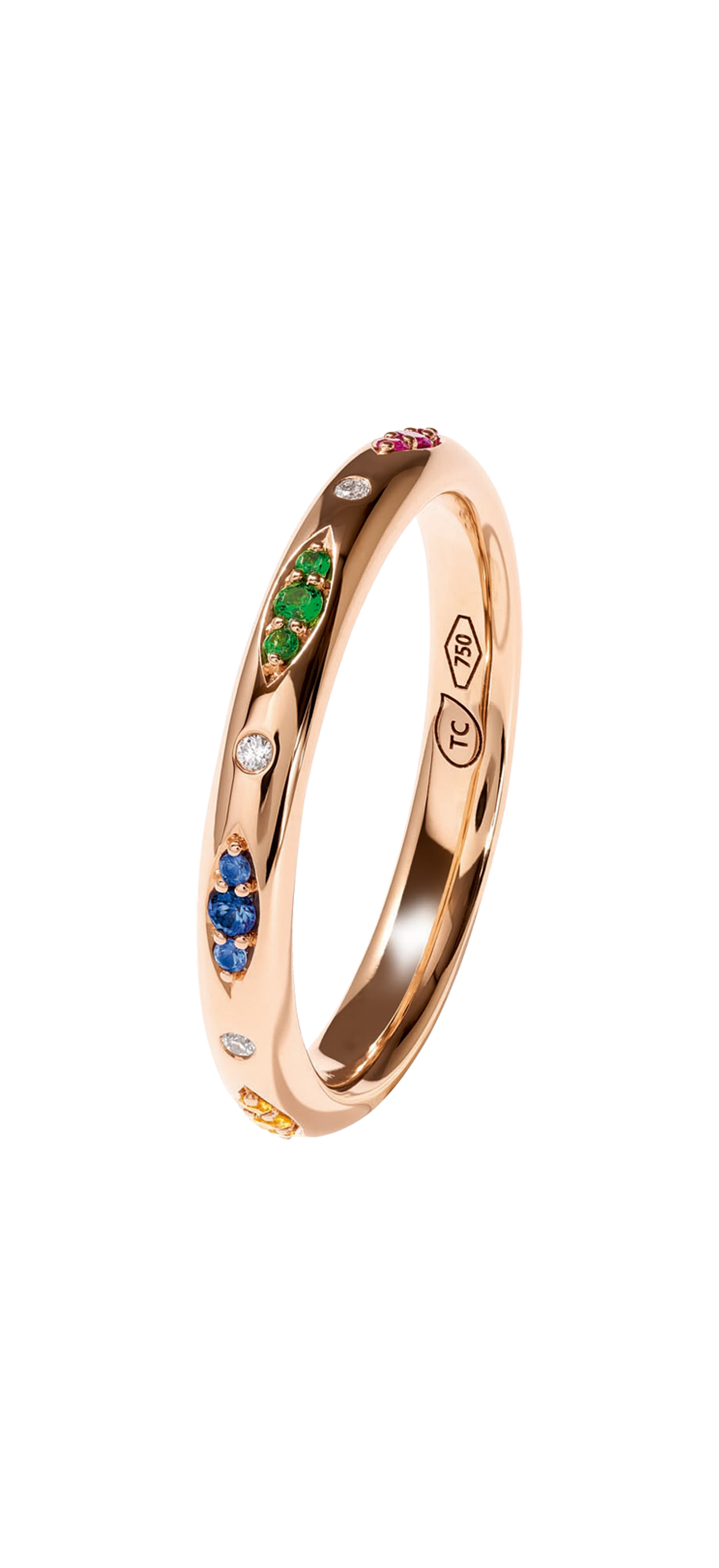 Tamara Comolli Gypsy Band Candy Pavé Ring Tamara Comolli Gypsy Band Candy Pavé Ring