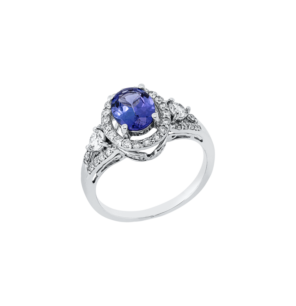 Brogle Classic tanzanite ring