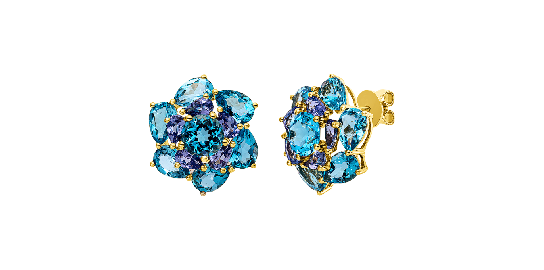 Brogle Classic colored stud earrings Brogle Classic colored stud earrings