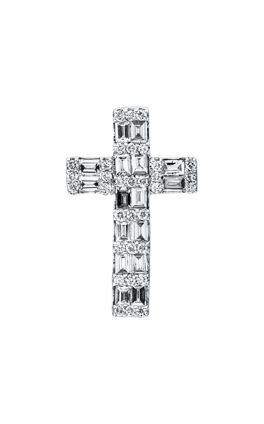 Brogle Classic Kreuzanhänger mit Diamanten