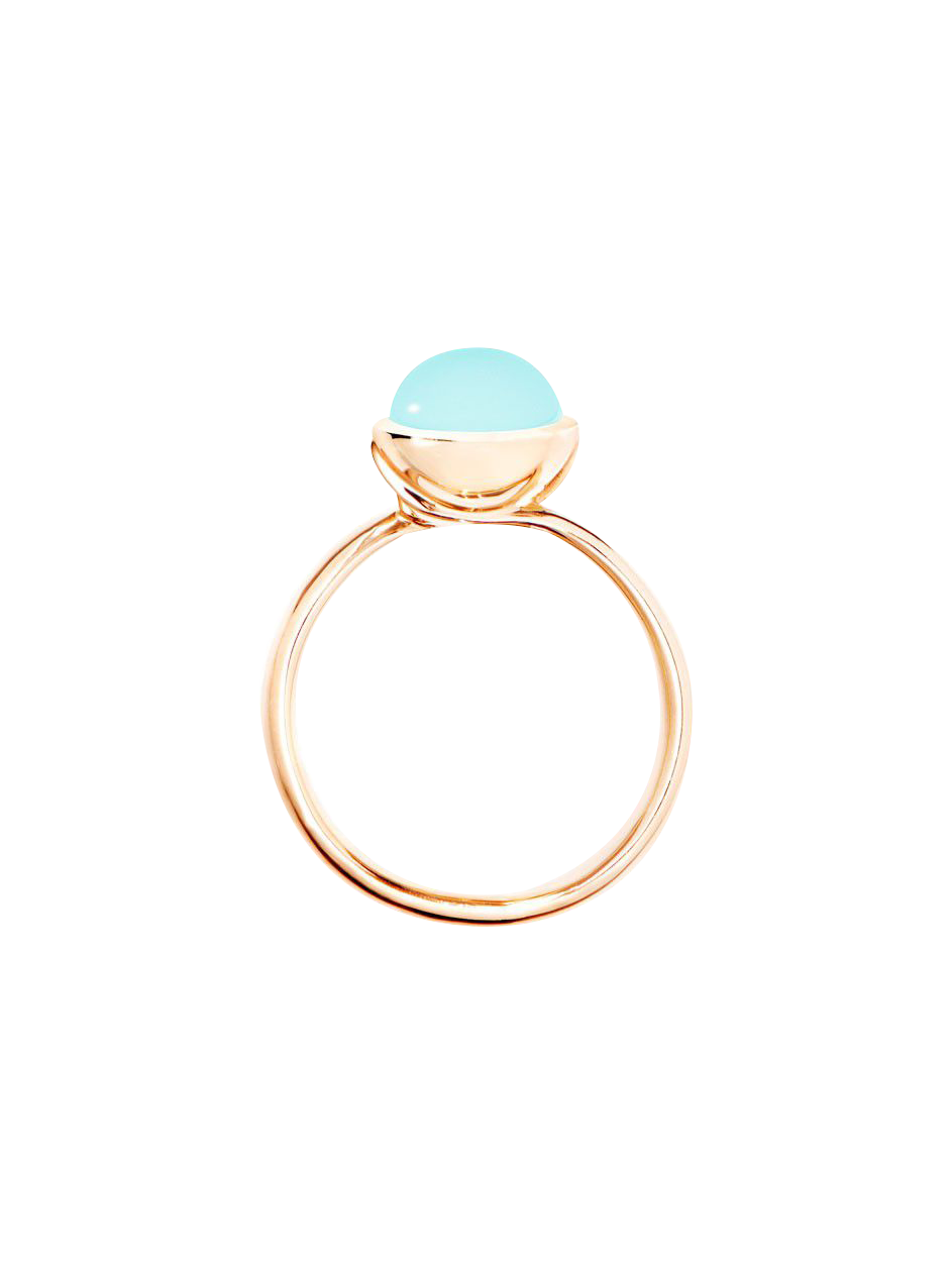 Tamara Comolli Bouton Aqua-Chalcedon Ring Tamara Comolli Bouton Aqua-Chalcedon Ring