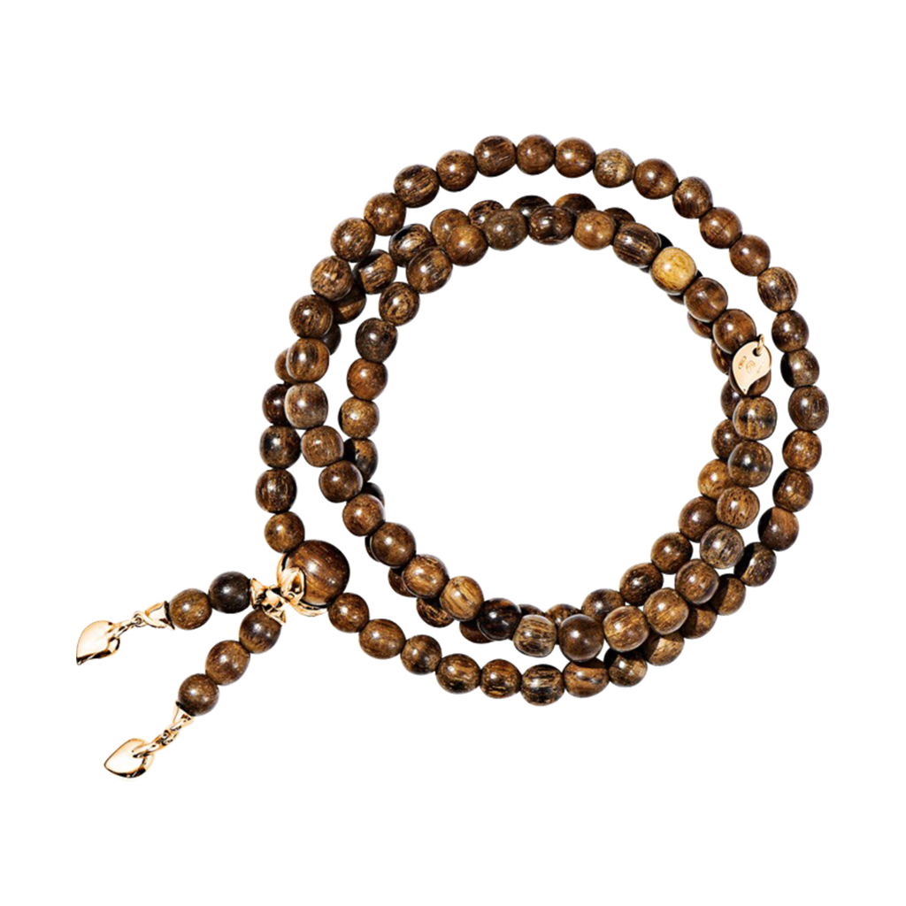 Tamara Comolli India Snakewood plain snakewood bracelet and necklace Tamara Comolli India Snakewood plain snakewood bracelet and necklace