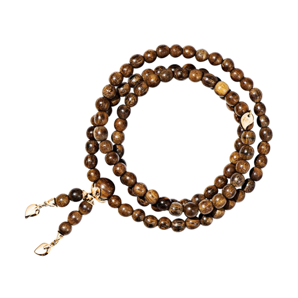 Tamara Comolli India Snakewood plain snakewood bracelet and necklace Tamara Comolli India Snakewood plain snakewood bracelet and necklace