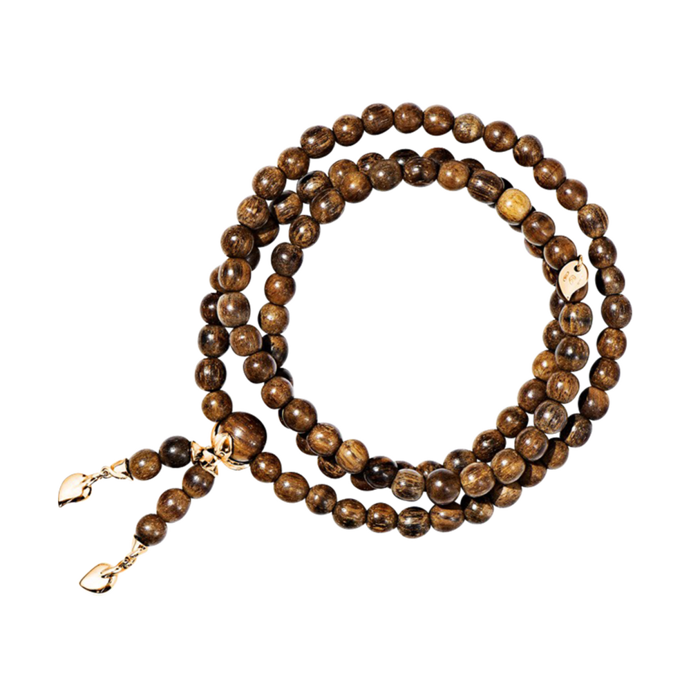 Tamara Comolli India Snakewood plain snakewood bracelet and necklace Tamara Comolli India Snakewood plain snakewood bracelet and necklace