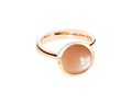 Tamara Comolli Bouton brauner Mondstein L Ring Tamara Comolli Bouton brauner Mondstein L Ring