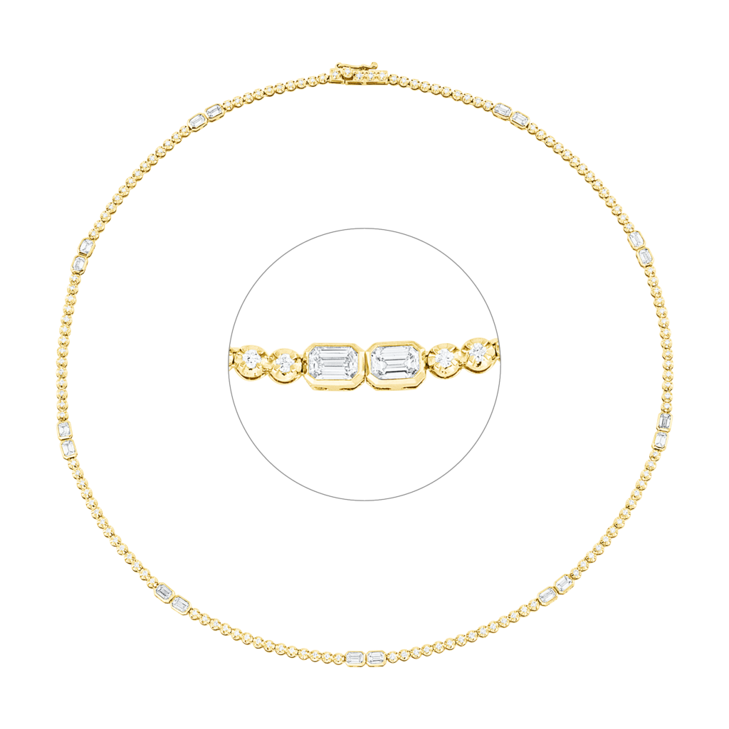 Brogle Selection Bicolor Diamantcollier