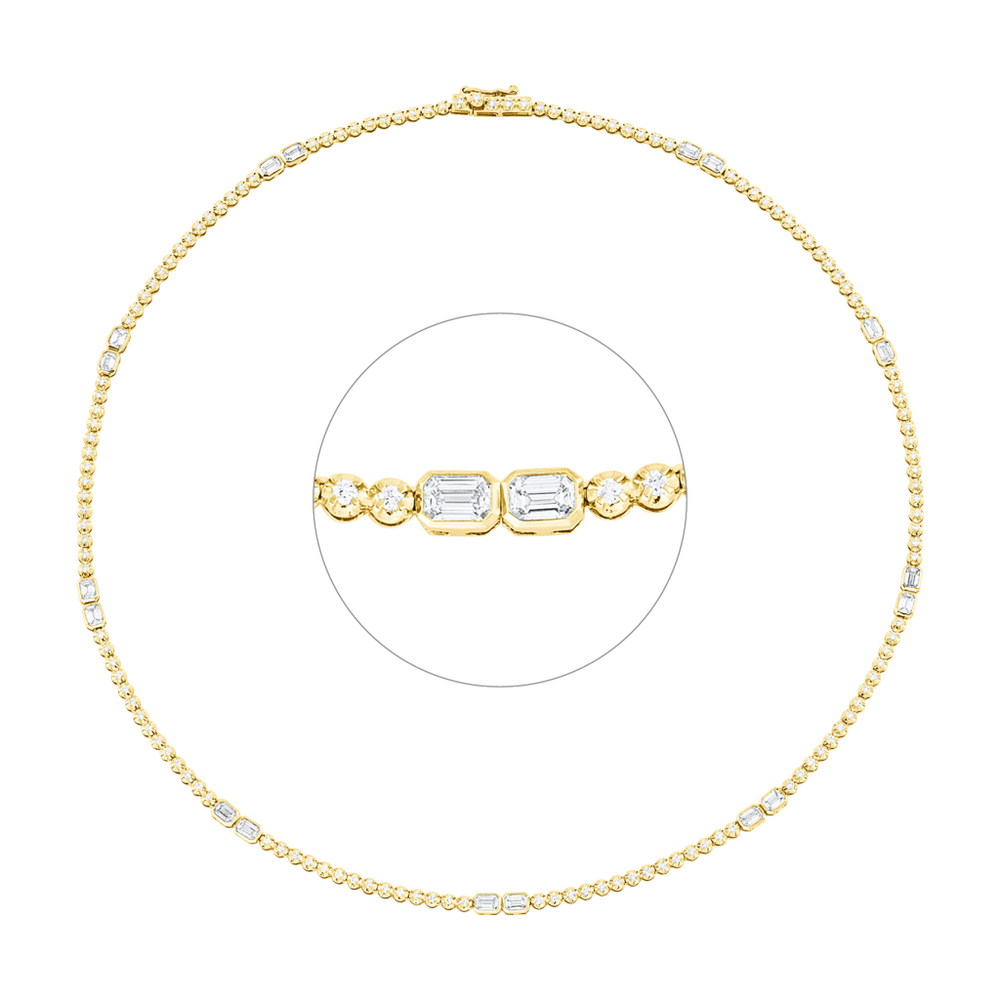 Brogle Selection Bicolor Diamantcollier