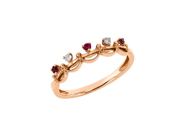 Brogle Classic ruby ring