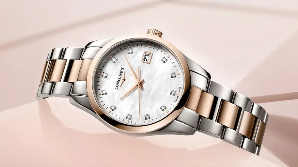 16 9 kc longines conquest damen