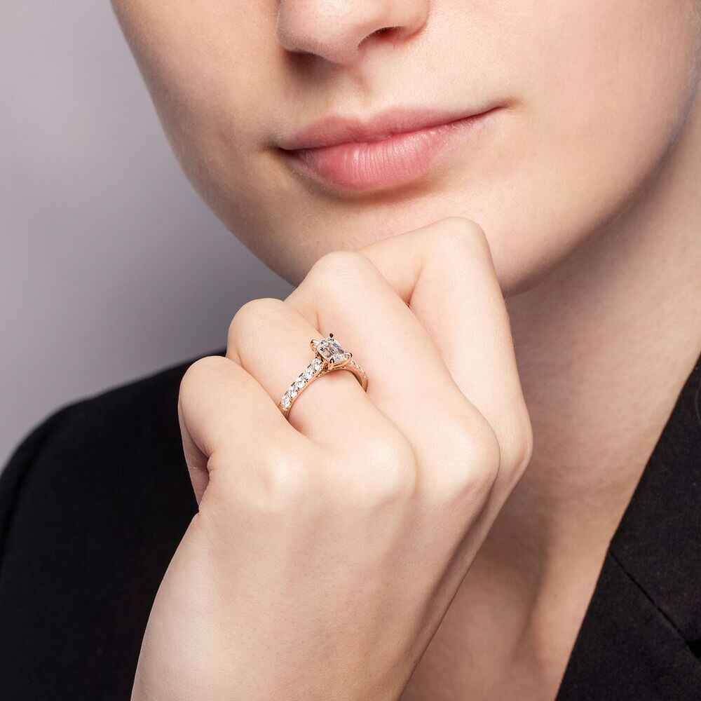 Brogle solitaire ring