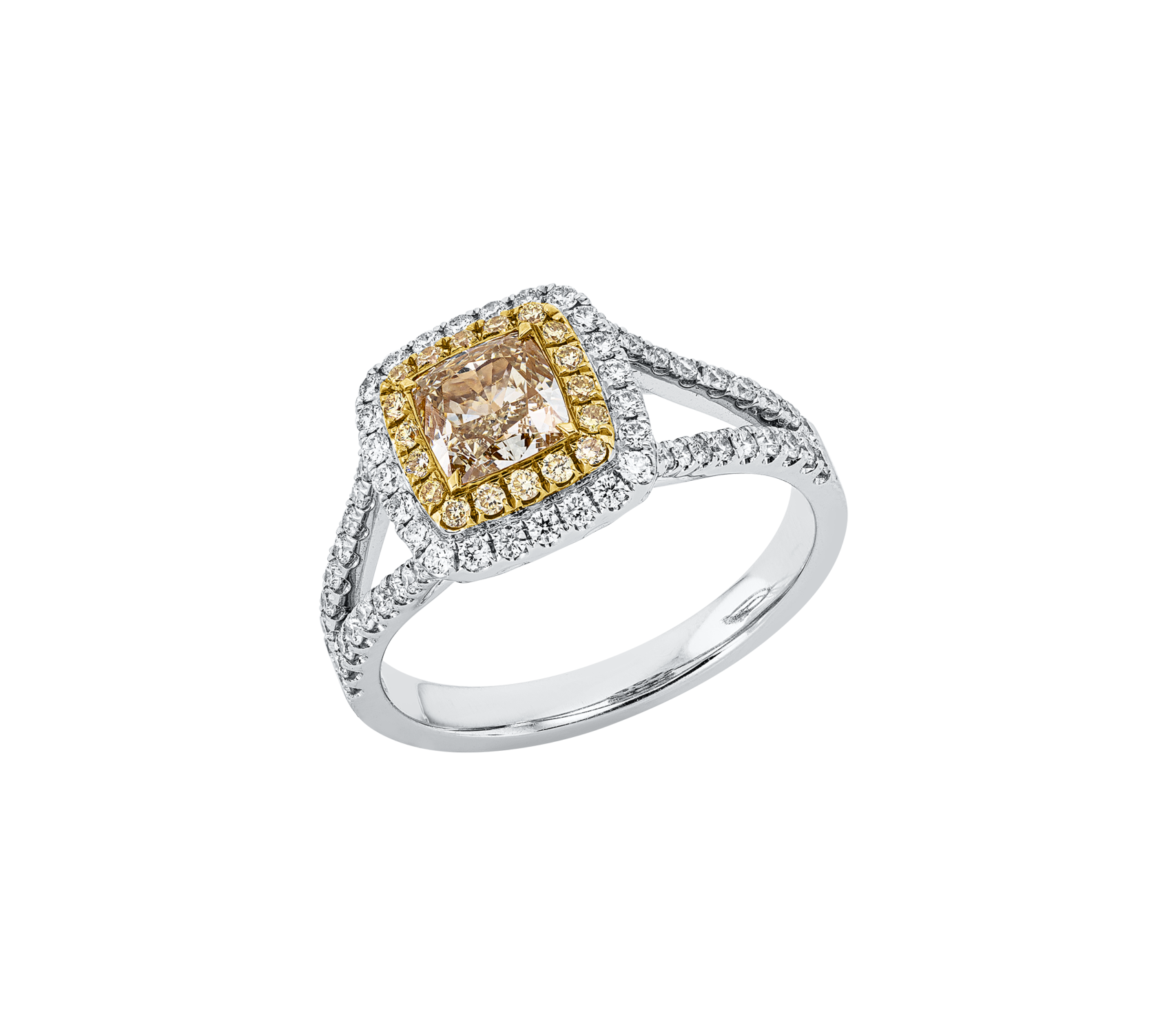 Brogle Selection Bicolor diamond ring Brogle Selection Bicolor diamond ring