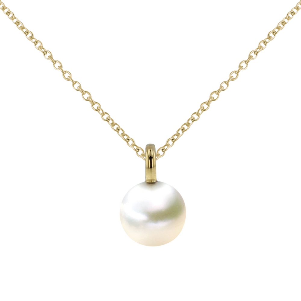 Brogle Selection Ocean freshwater pearl pendant