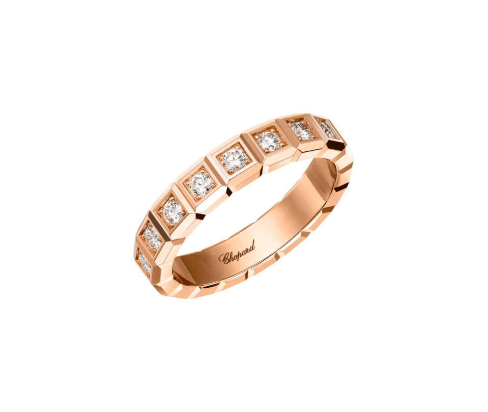 Chopard Ice Cube Pure Medium Memorering Chopard Ice Cube Pure Medium Memorering