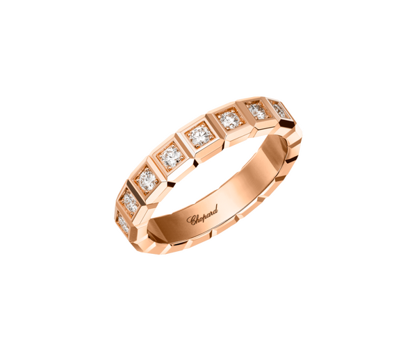 Chopard Ice Cube Pure Medium Memorering Chopard Ice Cube Pure Medium Memorering