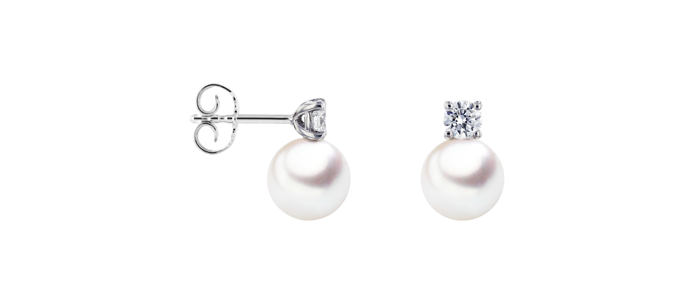 Brogle Classic Akoya pearl stud earrings Brogle Classic Akoya pearl stud earrings