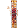 Brogle Selection Saphirarmband Rainbow Brogle Selection Saphirarmband Rainbow