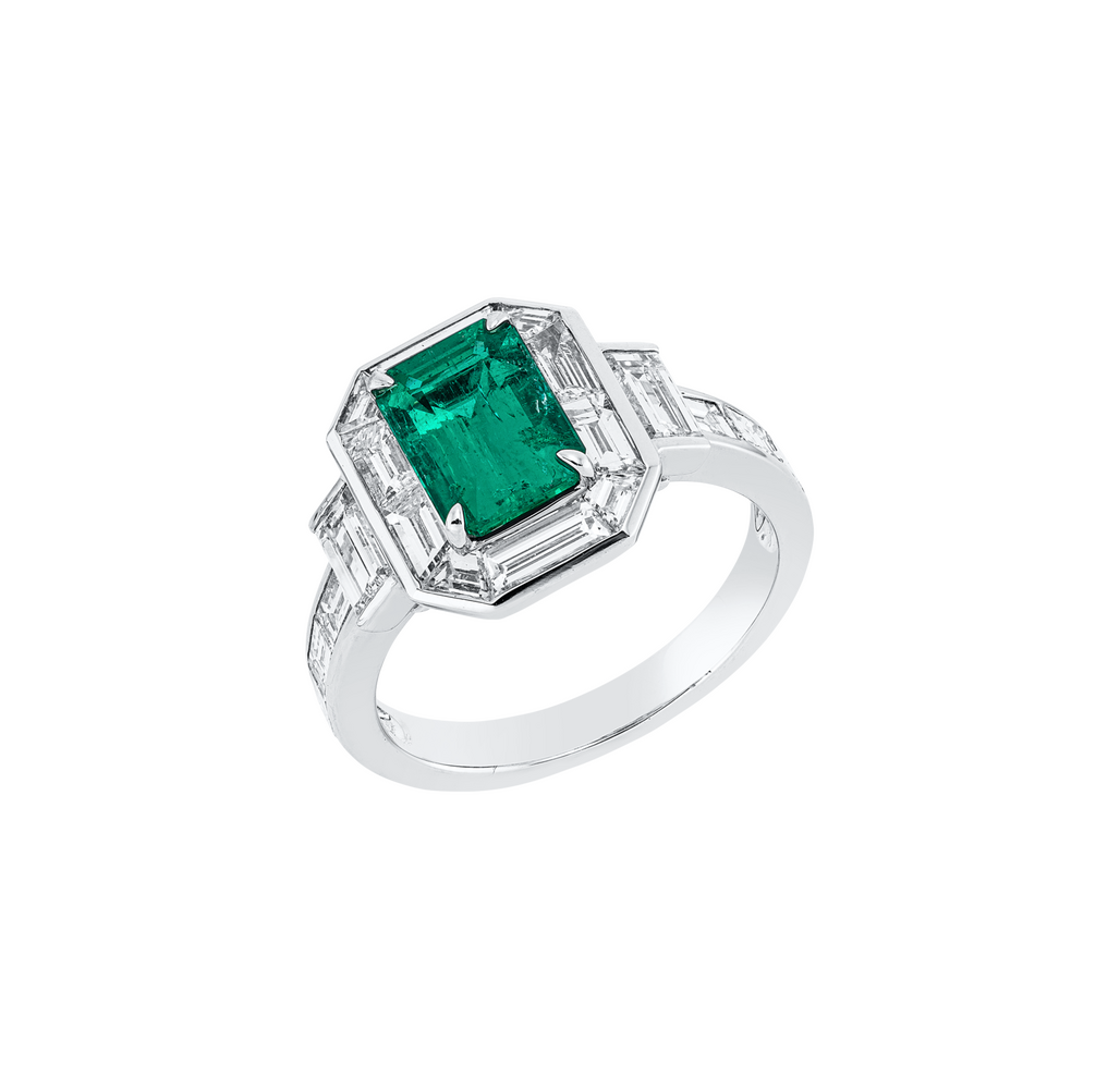 Brogle Selection emerald ring Brogle Selection emerald ring