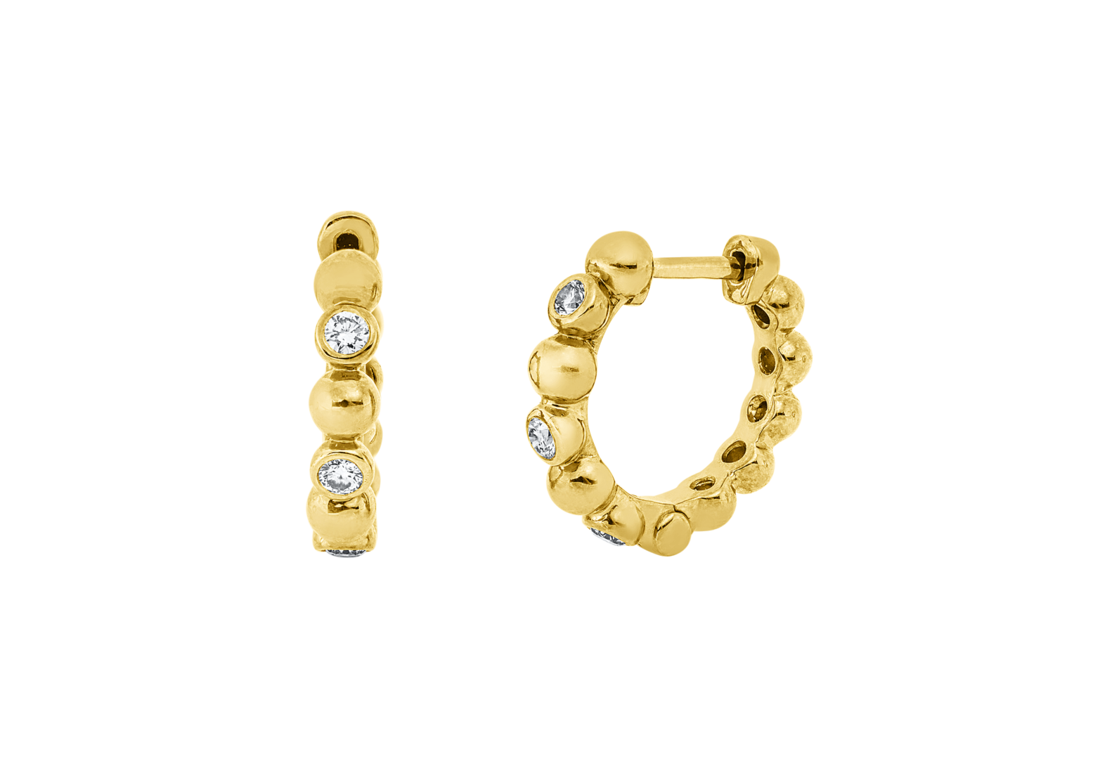 Brogle Classic Diamantcreolen Brogle Classic Diamantcreolen